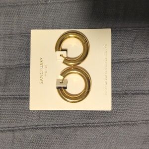 Sanctuary project endless hoop earrings